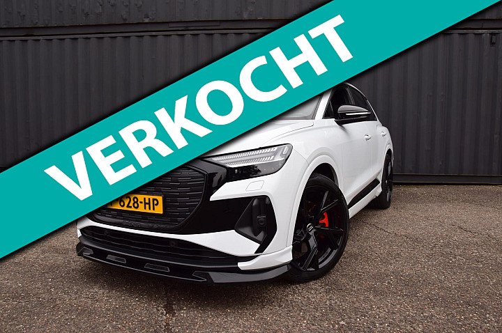Audi Q4 e-tron 40 Launch edition S Competition VERKOCHT !!!!!