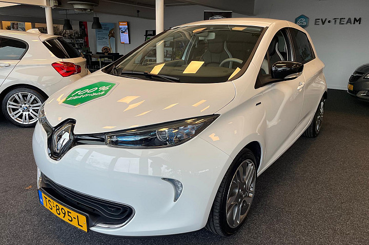 Renault ZOE R90 Intens 41 kWh, HUUR ACCU !! Leer, stoel verwarming, Navigatie, Bose audio systeem, Trekhaak